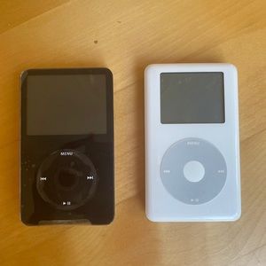 Set Of 2 Old Apple iPods